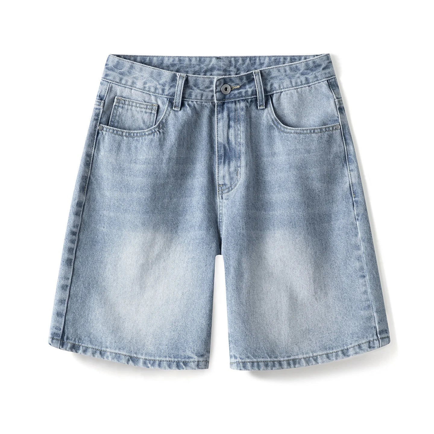 Black Denim Shorts Men's