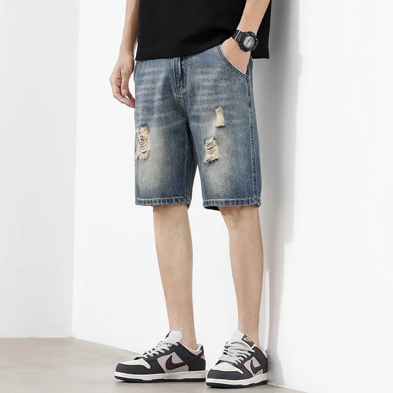 Summer Jean Shorts Mens
