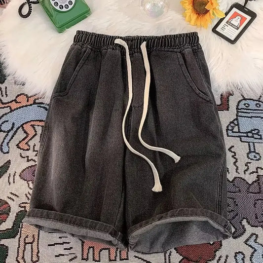 Baggy Jeans Shorts for Men